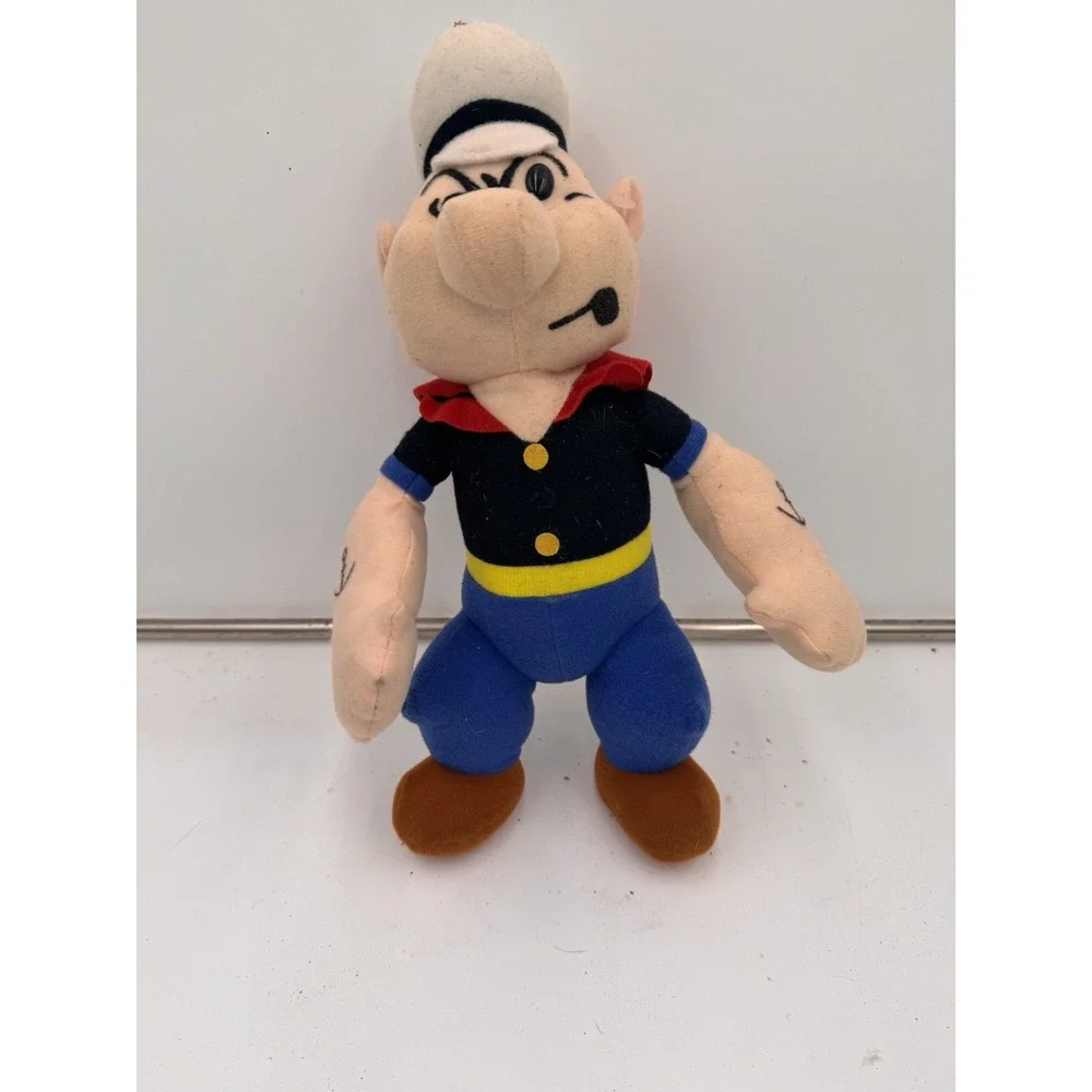 Popeye the Sailor Man Play by Play Toy Stuffed Plush Doll Figure 1992‎ 14